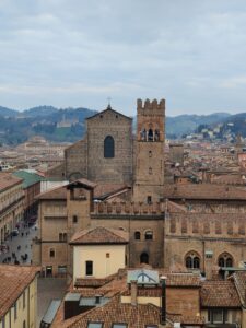 View of Basilica of San Petronio