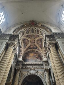 Ceiling above altar