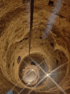 Looking up Bell tower