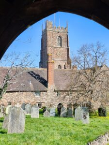 North Western entrance to St George's Church