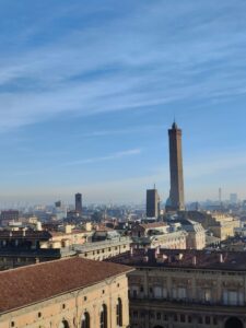 Two Towers view from clock tower