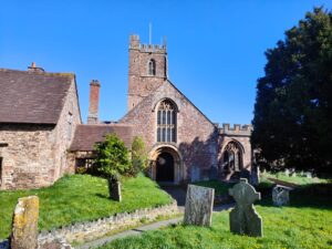Standing in the graveyard