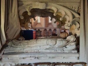 Sir Hugh Luttrell and his wife Catherine de Beaumont