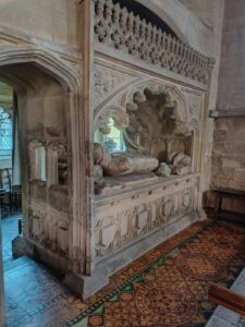 Sir Hugh Luttrell and his wife Catherine de Beaumont