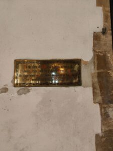 Richard Utten Todd plaque