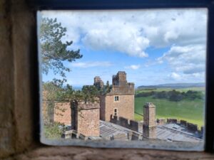 View of castle from Gazebo