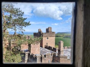 View of Dunster Castle