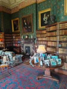 The Library at Dunster Castle