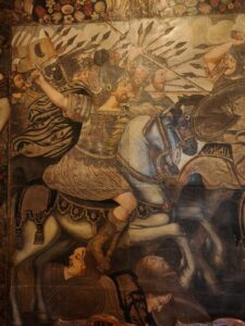 The battle of Alexandria