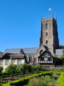 View of St George's church from Gardens on Castle Hill