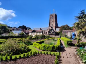 View of St George's church from Gardens on Castle Hill