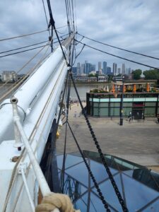View of Canary Wharf
