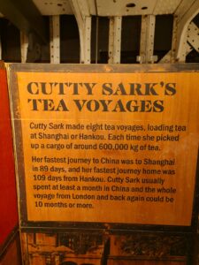 Cutty Sark's Tea Voyages