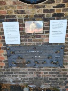 Bottom of Shepherd Gate Clock