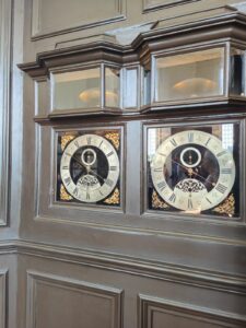 Clocks in Octagon room