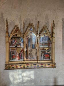 St. John Gualbert Enthroned with Four Stories from his Life