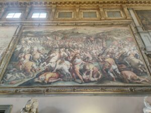 The battle of Marciano in Val di Chiana