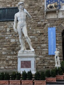 Replica of Michelangelo’s gigantic ‘David’