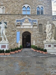Entrance to Palazzo Vecchio