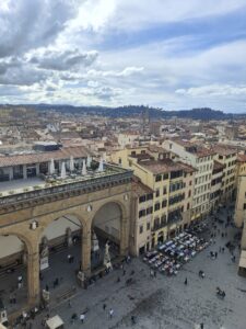 View of Loggia dei Lanzi