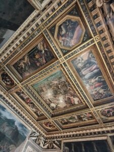 Ceiling of Leo X Room