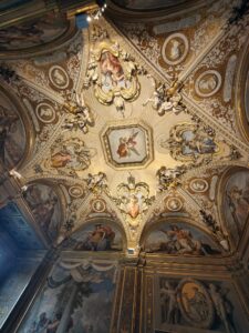 Ceiling at pitti Palace