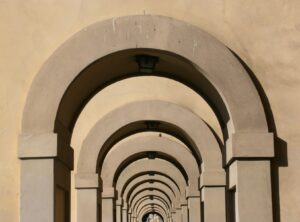 Arches of the Vasari Corridor