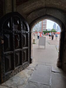 Gate in Morton Tower