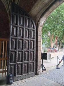 Main gate in Morton Tower