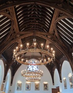 The guard room at Lambeth Palace