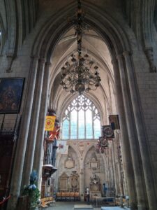 South Transept with the chandelier