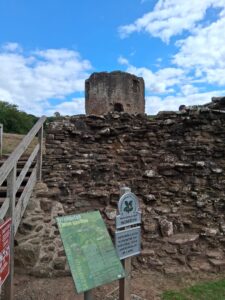 Entrance to Skenfrith Castle