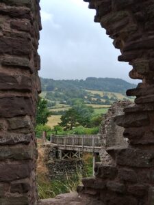Entrance to Grosmont Castle