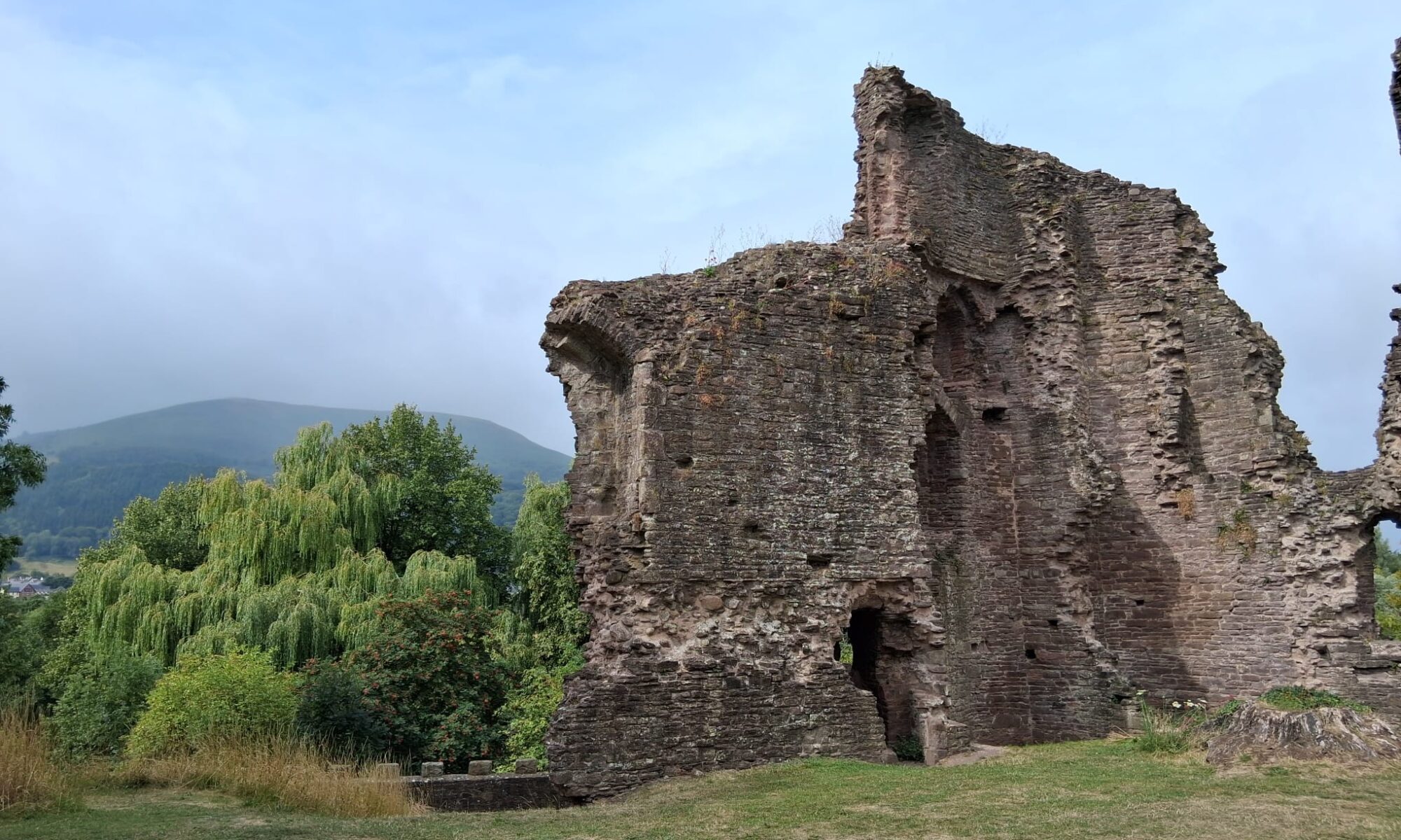 Panaromic view of Blorenge Mountain