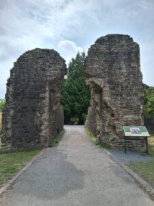 Remains of the 15th century barbican