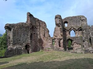 Abergavenny Castle ruins