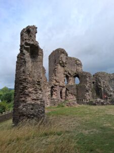 Abergavenny Castle ruins