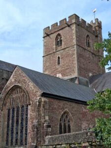 Central tower of St Mary's Priory