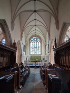 Choir in St Mary's Priory