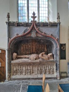 The tomb of Sir Richard Herbert of Ewyas (d. 1510)