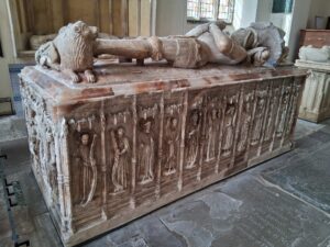 Tomb of Sir William ap Thomas (d. 1446) and his wife Gwladys