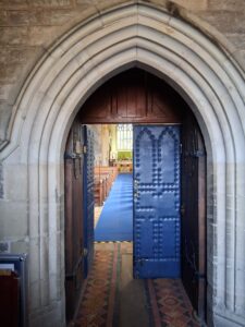 Entrance to St Mary's Priory