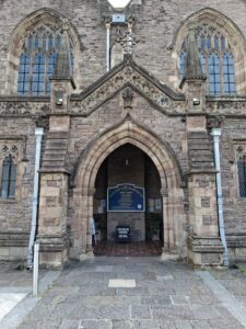 Entrance of St Mary's Priory
