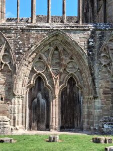 West door of Tintern Abbey