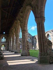 The arches of the Nave on the southern side