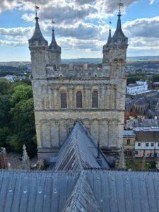 South Tower - Taken from top of the North Tower on the Onwards and Upwards Tour.