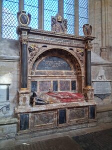 Monument to Bishop Valentine Cary