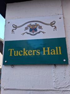 Tuckers Hall Sign