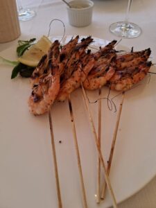 Prawns at La Marianna