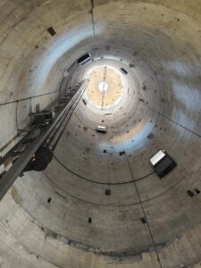 Inside of the Tower of Pisa